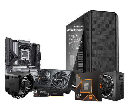 Desktop Polecany zestaw Ryzen 9 9900X/64GB/4TB/RTX 5060 8GB